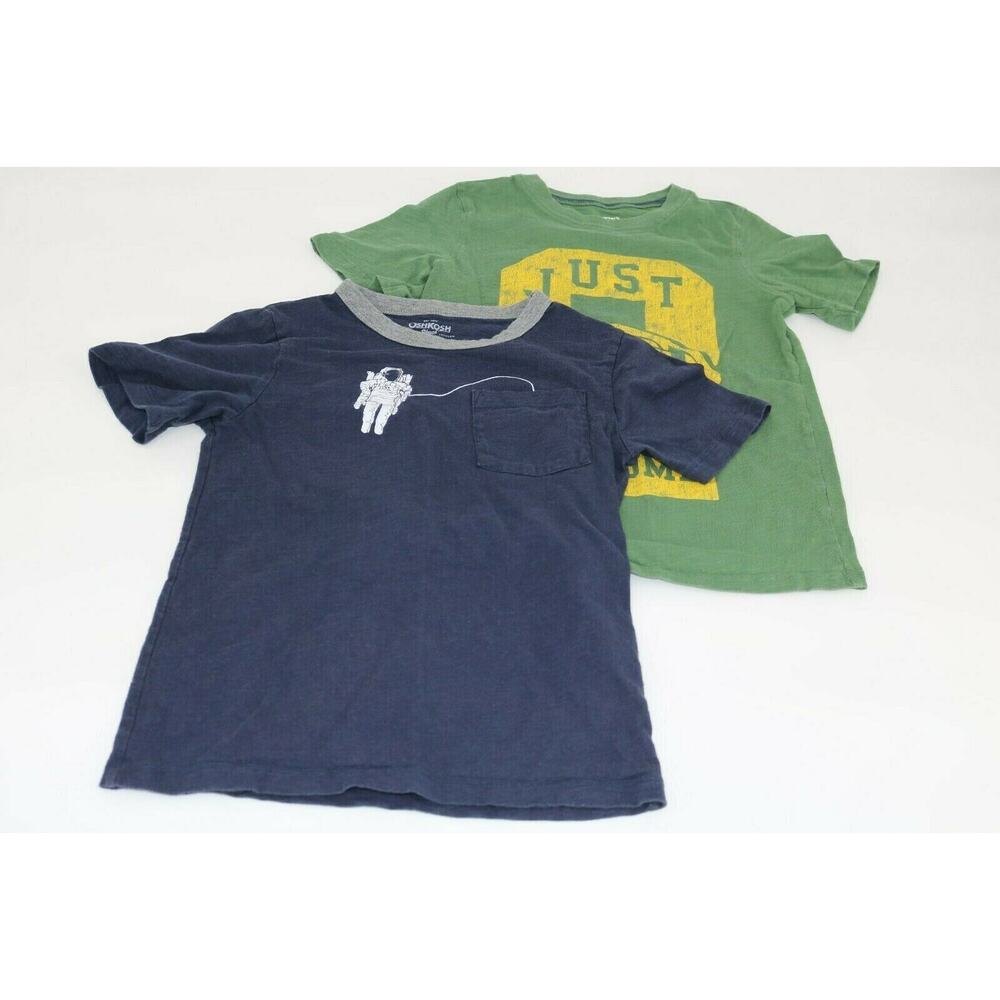 Boys Short Sleeve T-shirt Bundle Blue Green Multi-color Kids Youth
